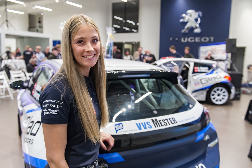 Line Nedergaard vender tilbage til co-driver-sædet: ”Vi skal bare klø på.”
(Foto: Jokum Tord Larsen)